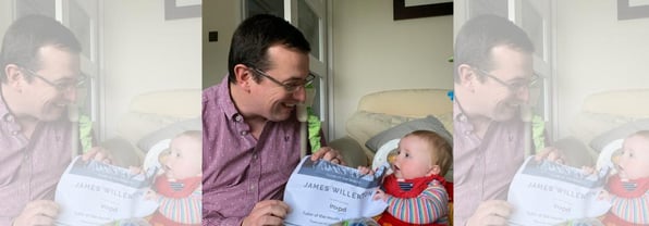 Well done James!